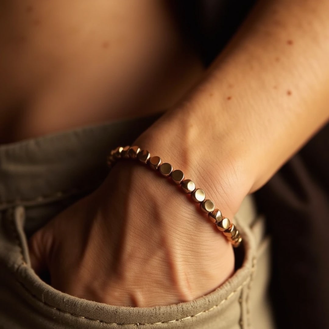 Ruhevia Tibetanisches Kupferarmband | Schutz · Energie · Gleichgewicht