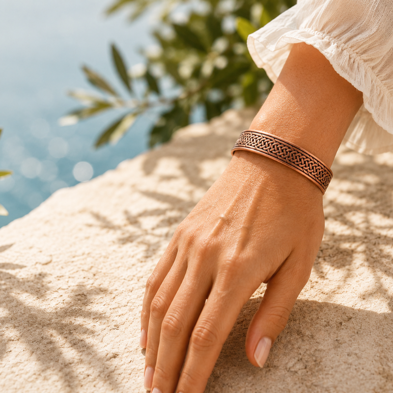 Ruhevia Kupferarmband Magnetisch | Energie · Durchblutung · Wohlbefinden