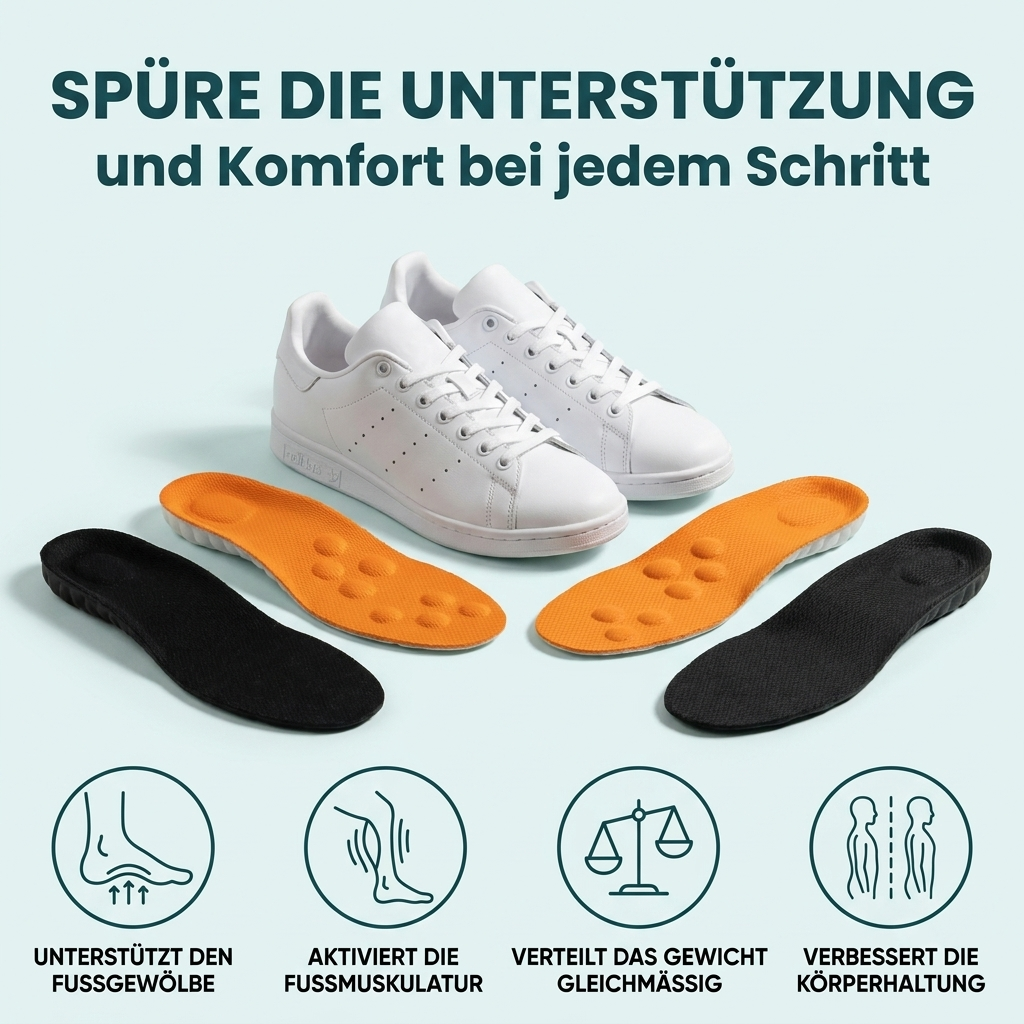 Ruhevia | Profilierte Einlegesohlen