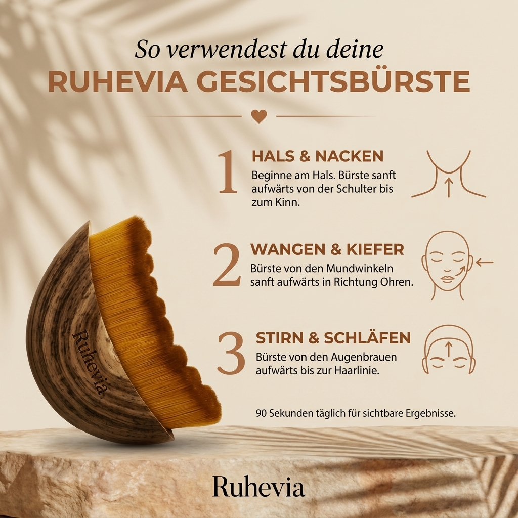 Ruhevia Lymph-Gesichtsbürste