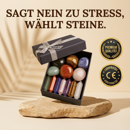 Ruhevia Heilstein Ritual Box | 7 Steine. 7 Wirkungen. 1 neues Gefühl.