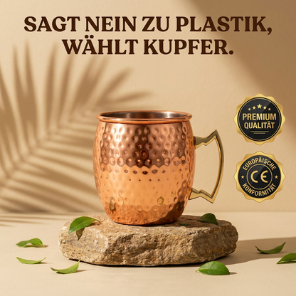 Ruhevia Kupferbecher | Natürlich trinken, plastikfrei