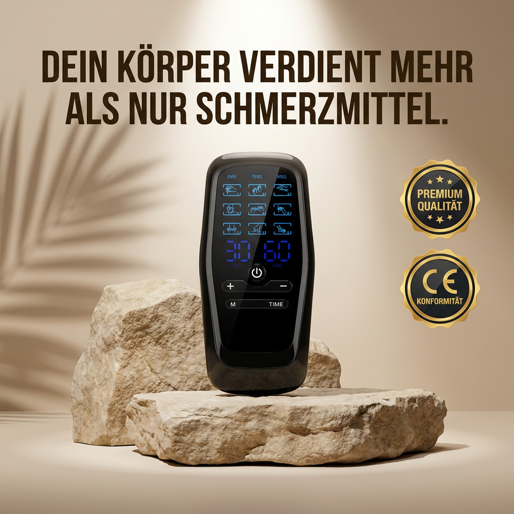 Ruhevia Muskelstimulator | Schmerzfrei leben · EMS · TENS · MSG