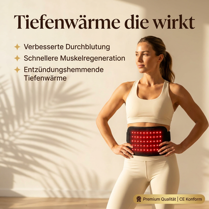 Ruhevia Infrarot-Therapiegürtel | Rückenschmerzen · Durchblutung · Entspannung